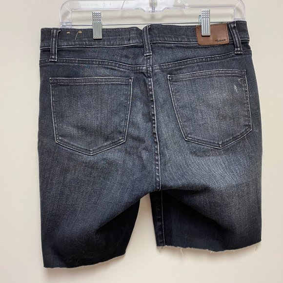 Madewell High Riser Skinny Cut Off Jean Shorts - Picture 6 of 9